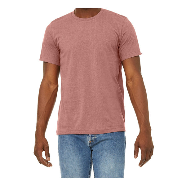 Men's Sueded Cotton-Blend T-Shirt - Heather Mauve