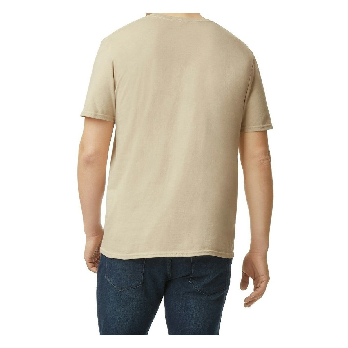 Men's Ring-Spun Cotton T-Shirt - Sand 3