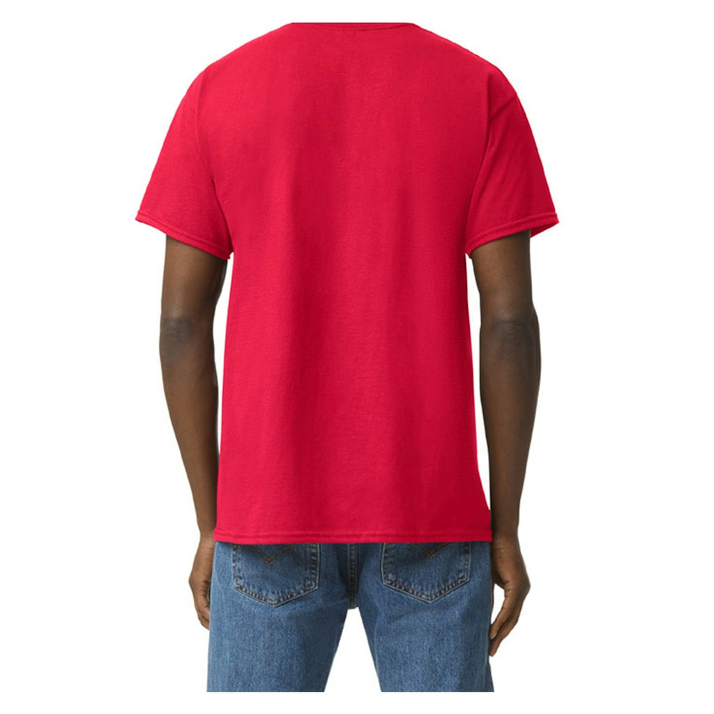 Men's Classic Cotton T-Shirt - Red 3