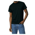Men's Cotton-Blend Crew-Neck T-Shirt - Black
