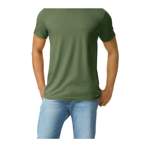 Men's Combed Cotton-Blend T-Shirt - Cactus Green