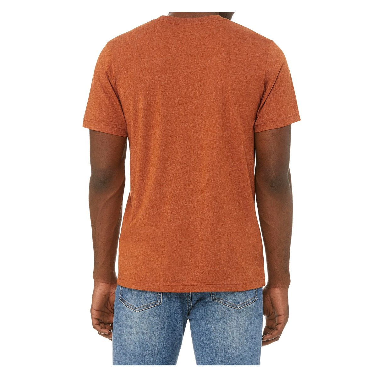 Men's Heather Cotton-Blend T-Shirt - Autumn 3