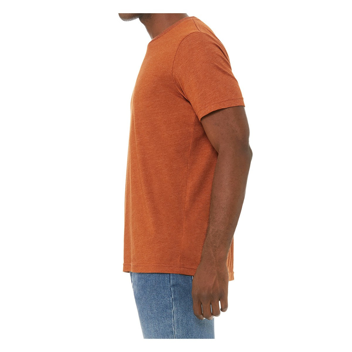 Men's Heather Cotton-Blend T-Shirt - Autumn 2
