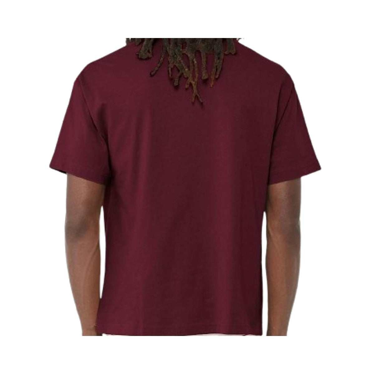 Men's Heavyweight Cotton Street T-Shirt - Maroon 3